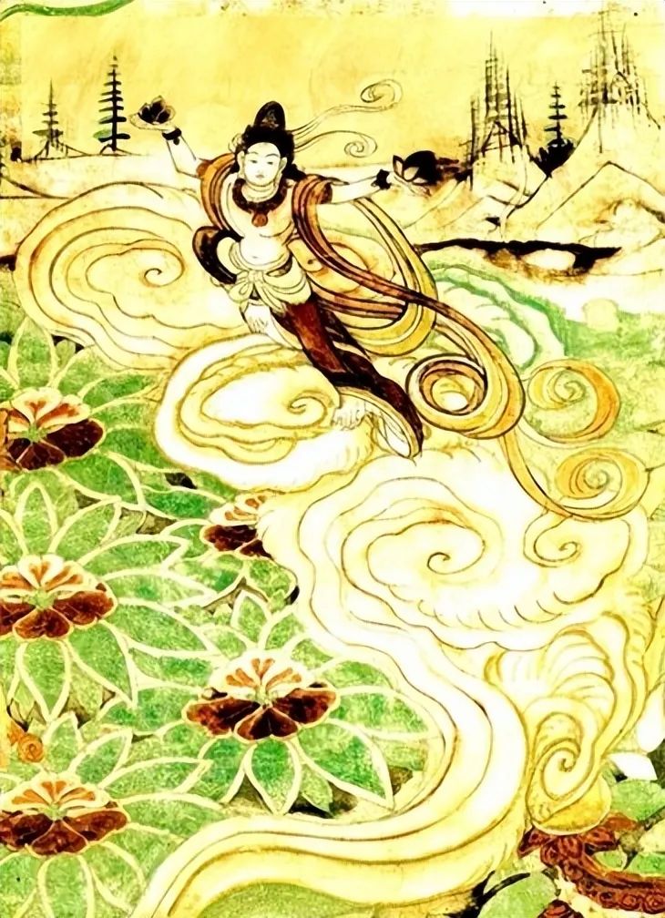 敦煌飞天壁画数字藏品