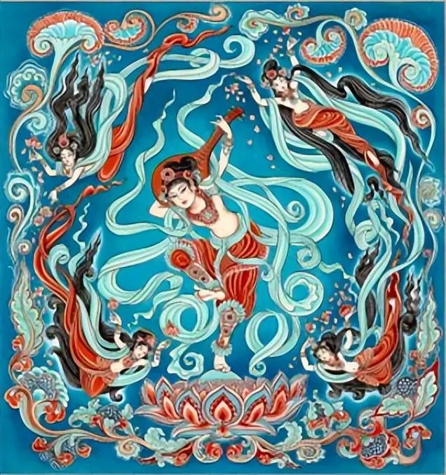 敦煌飞天壁画数字藏品