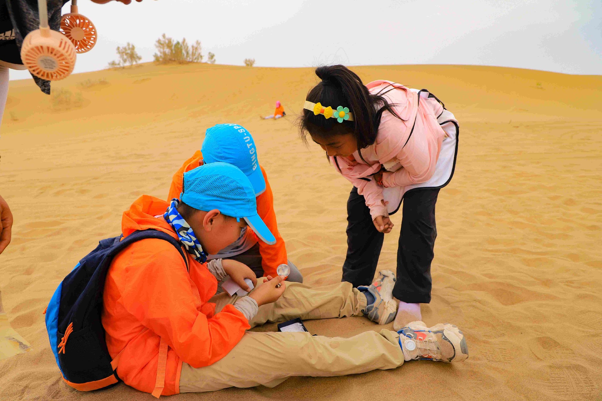 蔚蓝生物戈壁徒步训练营