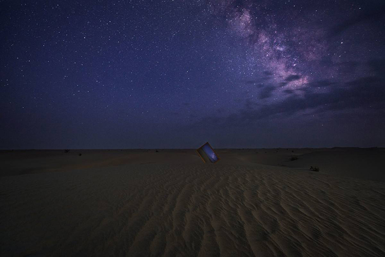 沙漠星空