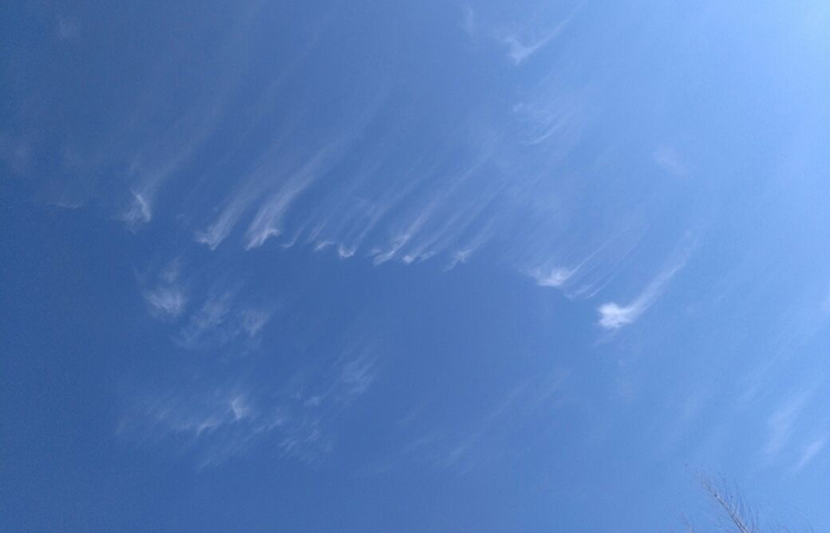 敦煌的天空，蓝的那么彻底