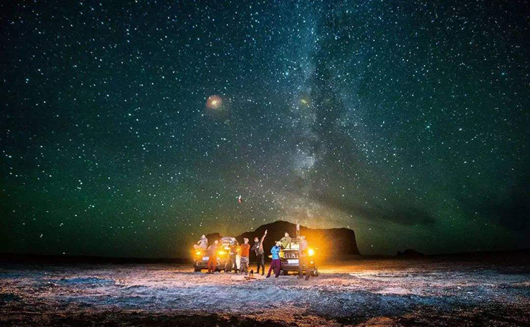 罗布泊星空